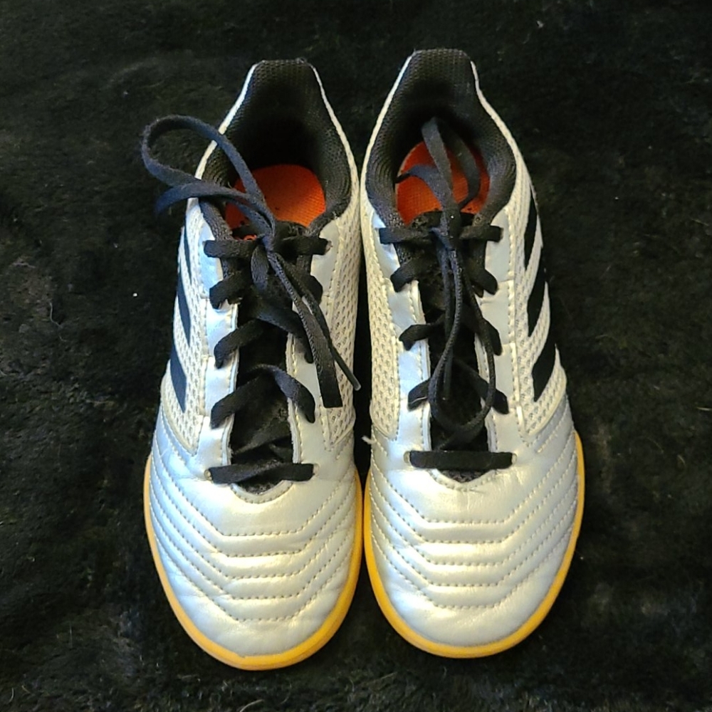 Boys Adidas Predator indoor soccer shoes
